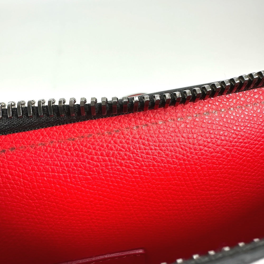 Christian Louboutin ロゴ 2WAYバッグ ポシェット クラッチバッグ ショルダーバッグ レザー ユニセックス カーキ - brandshop-reference