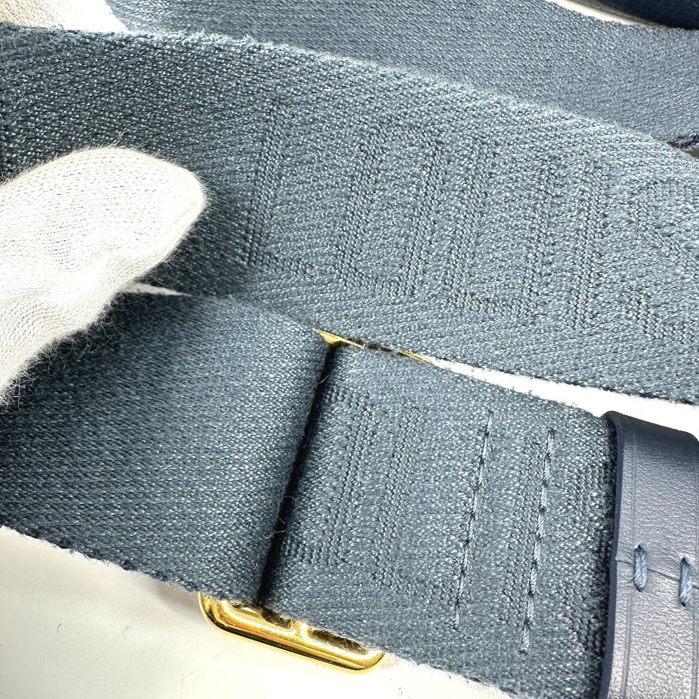 LOUIS VUITTON M81060 モノグラム デニム NIGOコラボ ダブル フォンポーチ カバン ポシェット 斜め掛け ショルダーバッグ デニム ユニセックス ブルー - brandshop-reference