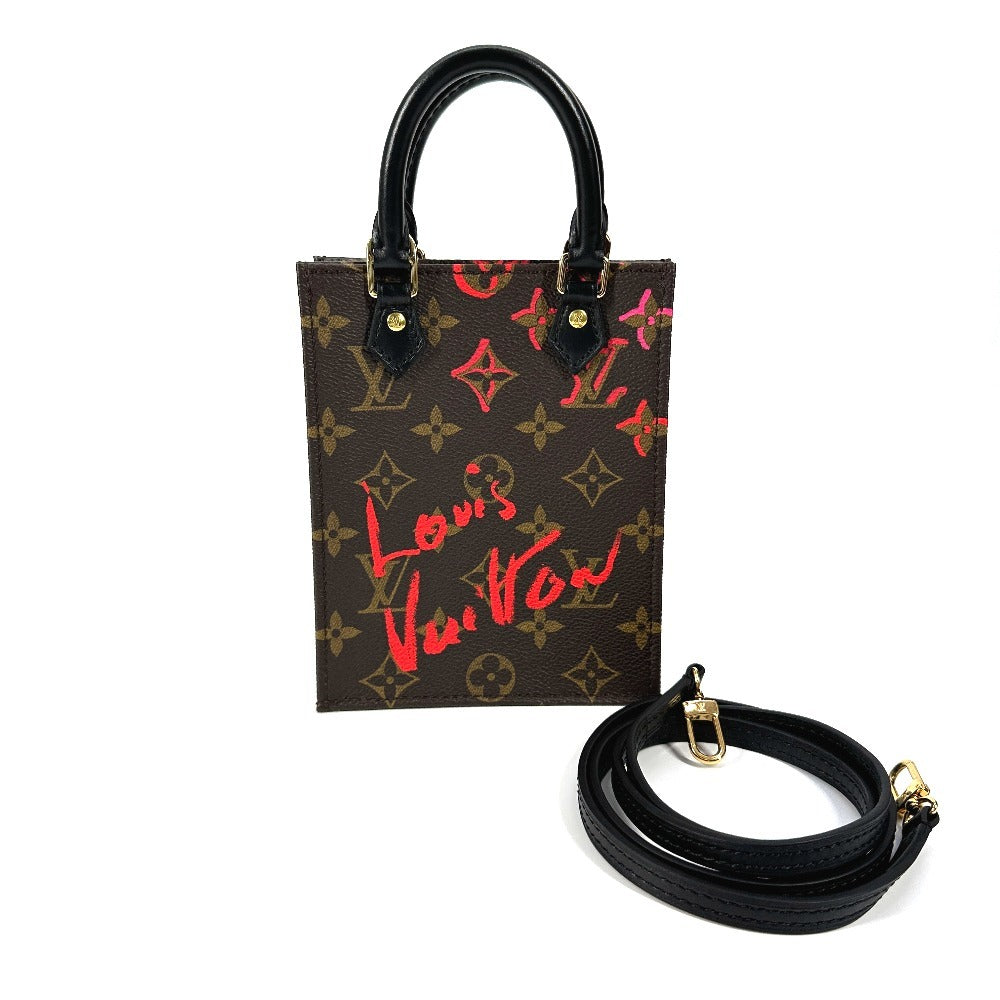 LOUIS VUITTON M80839 モノグラム フォーリンラブ 中国限定 プティット・サックプラ カバン ハンドバッグ 斜め掛け ショルダーバッグ モノグラムキャンバス レディース ブラウン - brandshop-reference