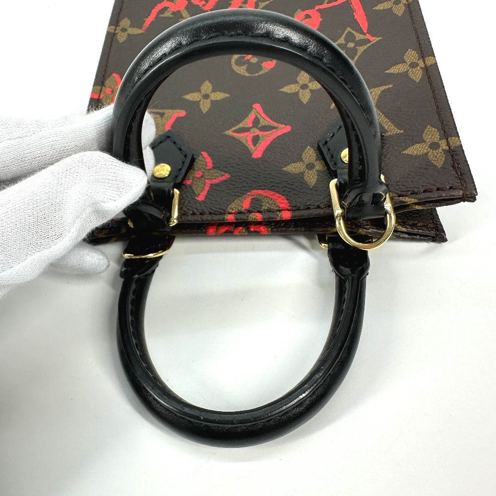 LOUIS VUITTON M80839 モノグラム フォーリンラブ 中国限定 プティット・サックプラ カバン ハンドバッグ 斜め掛け ショルダーバッグ モノグラムキャンバス レディース ブラウン - brandshop-reference