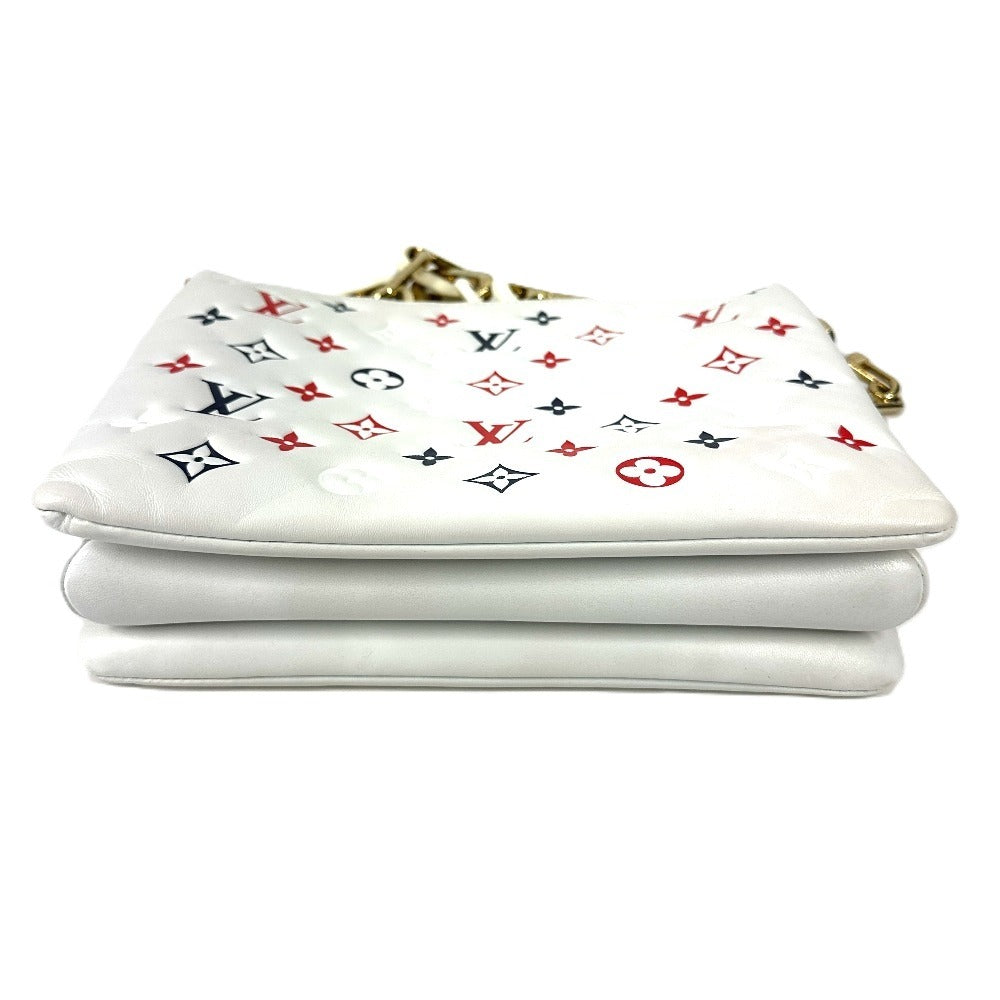 LOUIS VUITTON M23466 モノグラム クッサンPM カバン ハンドバッグ 肩掛け チェーンバッグ ２WAYバッグ クラッチバッグ ショルダーバッグ レザー レディース ホワイト - brandshop-reference