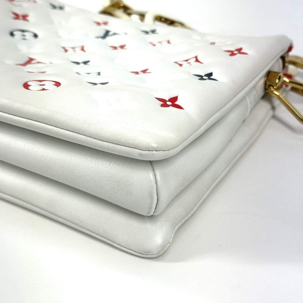 LOUIS VUITTON M23466 モノグラム クッサンPM カバン ハンドバッグ 肩掛け チェーンバッグ ２WAYバッグ クラッチバッグ ショルダーバッグ レザー レディース ホワイト - brandshop-reference