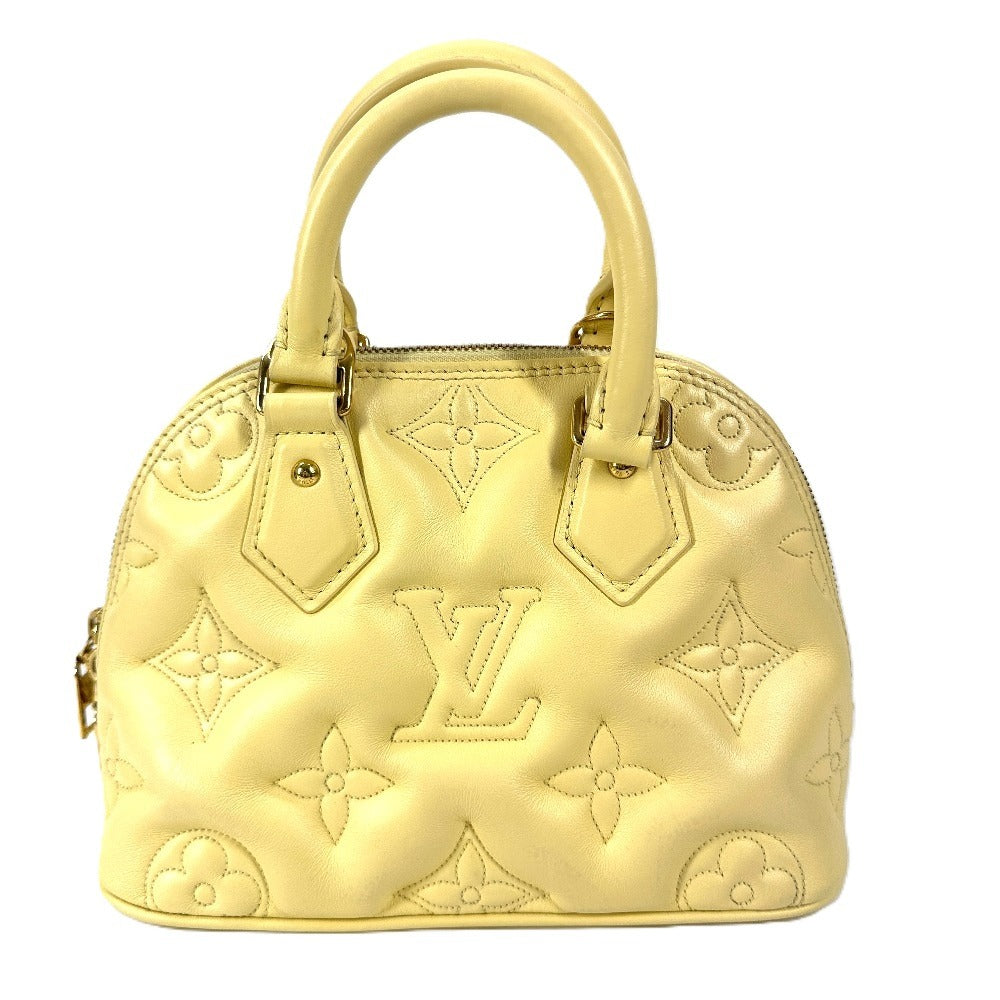 LOUIS VUITTON M59821 ソフト バブルグラム アルマ・ソフトBB カバン 2WAYバッグ 斜め掛け ハンドバッグ ショルダーバッグ レザー レディース バナナ イエロー - brandshop-reference