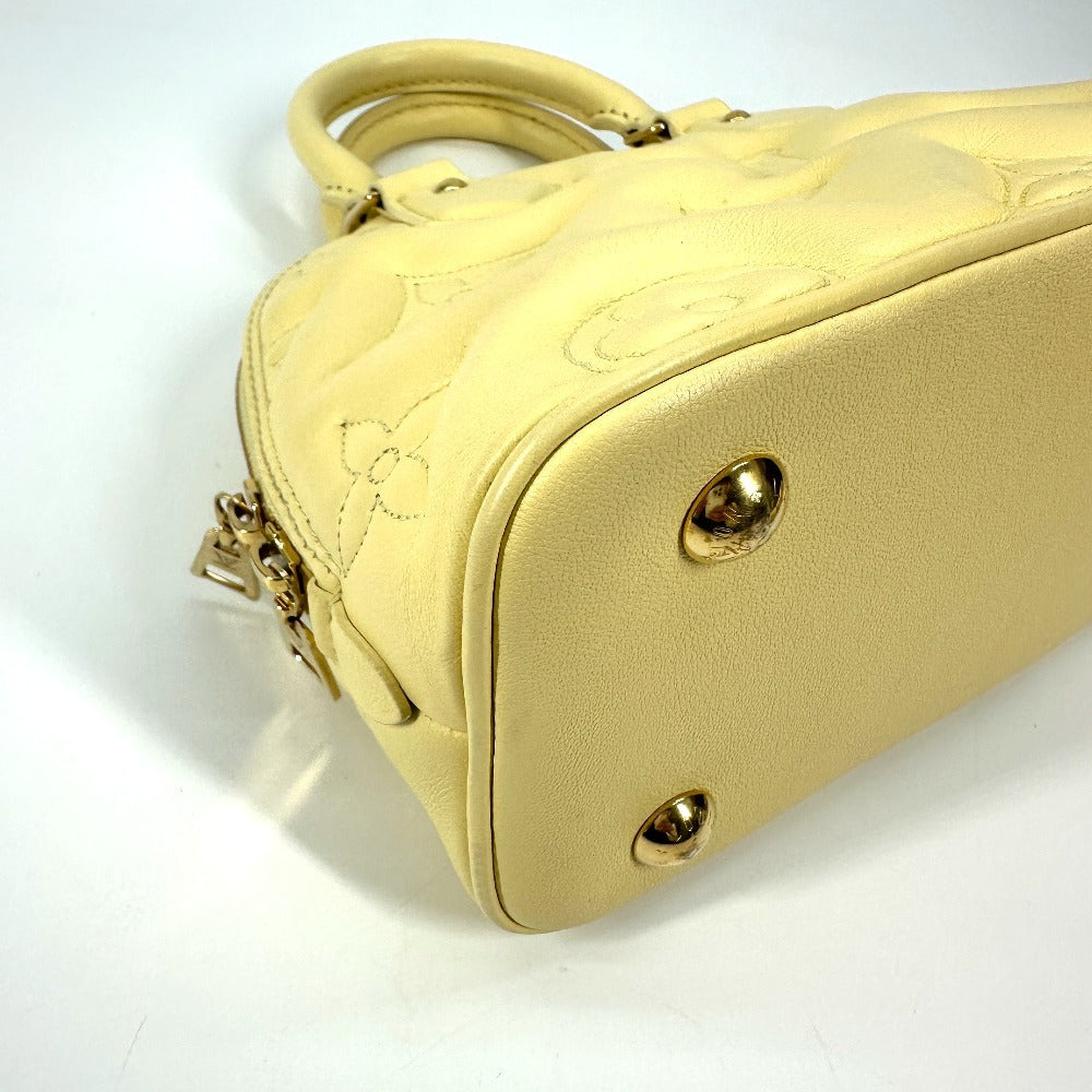 LOUIS VUITTON M59821 ソフト バブルグラム アルマ・ソフトBB カバン 2WAYバッグ 斜め掛け ハンドバッグ ショルダーバッグ レザー レディース バナナ イエロー - brandshop-reference