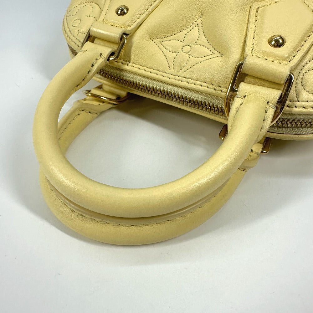 LOUIS VUITTON M59821 ソフト バブルグラム アルマ・ソフトBB カバン 2WAYバッグ 斜め掛け ハンドバッグ ショルダーバッグ レザー レディース バナナ イエロー - brandshop-reference