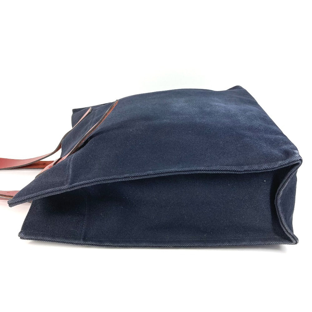 HERMES エトリヴィエール ショッピングトート カバン トートバッグ 縦型トート ショルダーバッグ レザー ユニセックス ネイビー - brandshop-reference