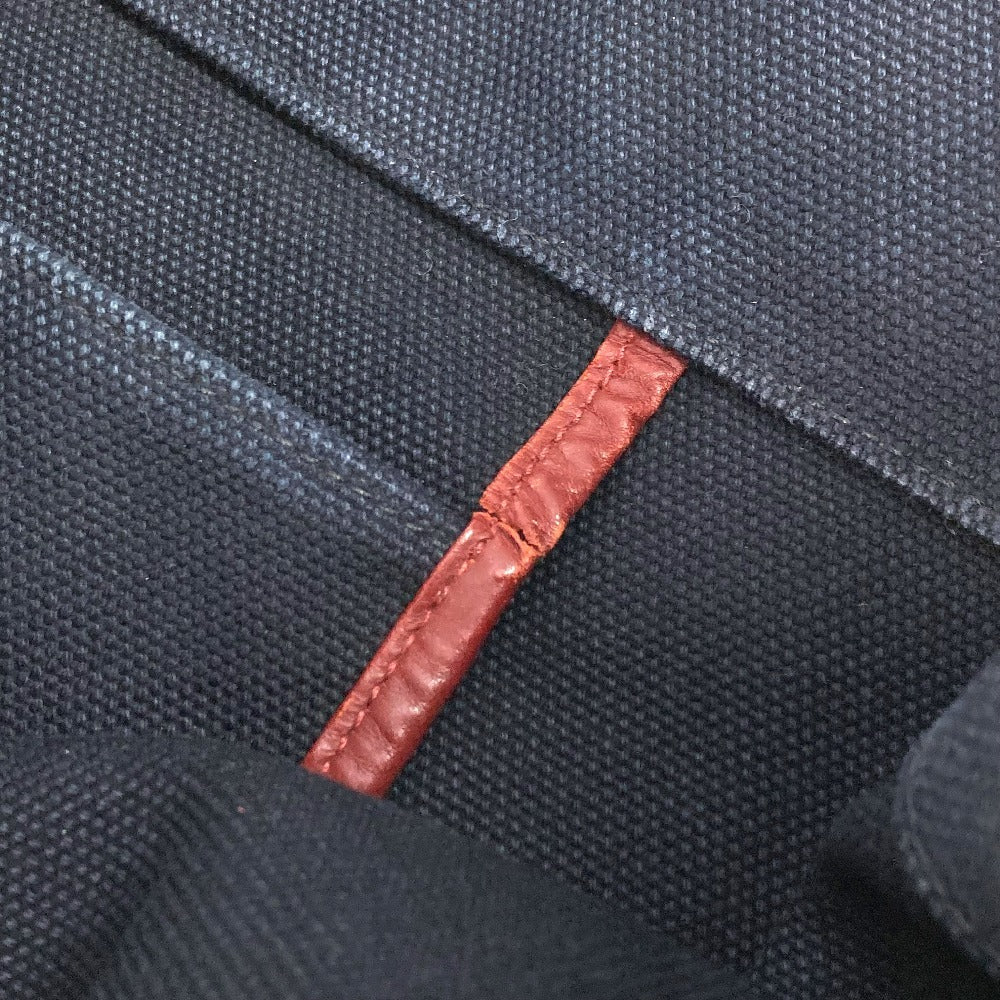 HERMES エトリヴィエール ショッピングトート カバン トートバッグ 縦型トート ショルダーバッグ レザー ユニセックス ネイビー - brandshop-reference