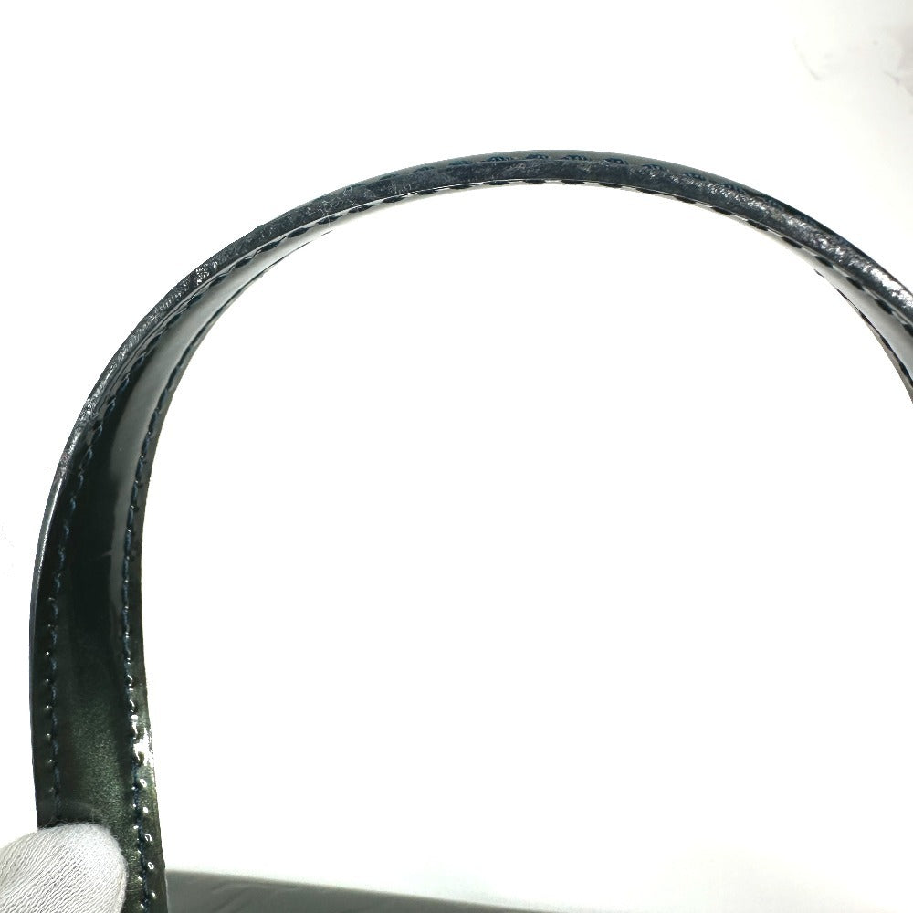 LOUIS VUITTON M93684 モノグラムヴェルニ ウィルシャーPM カバン トートバッグ ハンドバッグ モノグラムヴェルニ レディース ブルーニュイ グリーン - brandshop-reference