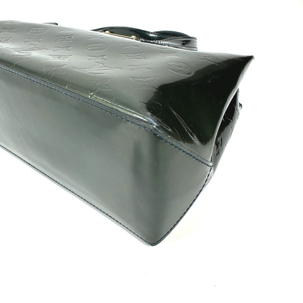 LOUIS VUITTON M93684 モノグラムヴェルニ ウィルシャーPM カバン トートバッグ ハンドバッグ モノグラムヴェルニ レディース ブルーニュイ グリーン - brandshop-reference