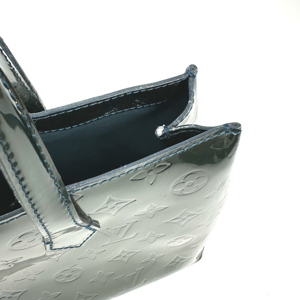 LOUIS VUITTON M93684 モノグラムヴェルニ ウィルシャーPM カバン トートバッグ ハンドバッグ モノグラムヴェルニ レディース ブルーニュイ グリーン - brandshop-reference