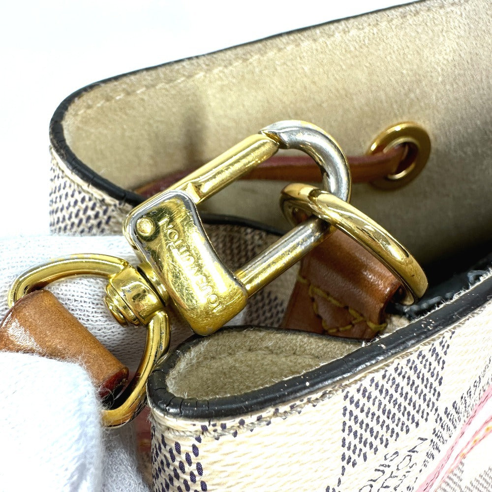 LOUIS VUITTON N41066 ダミエアズール サマートランク ネオノエ カバン 2WAYバッグ 斜め掛け 巾着 ばけつ型 ショルダーバッグ ダミエアズールキャンバス ユニセックス ホワイト - brandshop-reference
