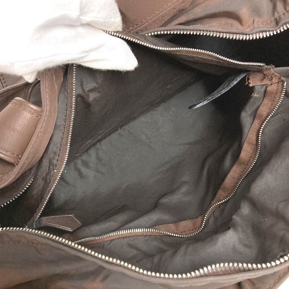 HERMES アカプルコMM カバン トートバッグ ハンドバッグ ナイロン ユニセックス ブラウン - brandshop-reference