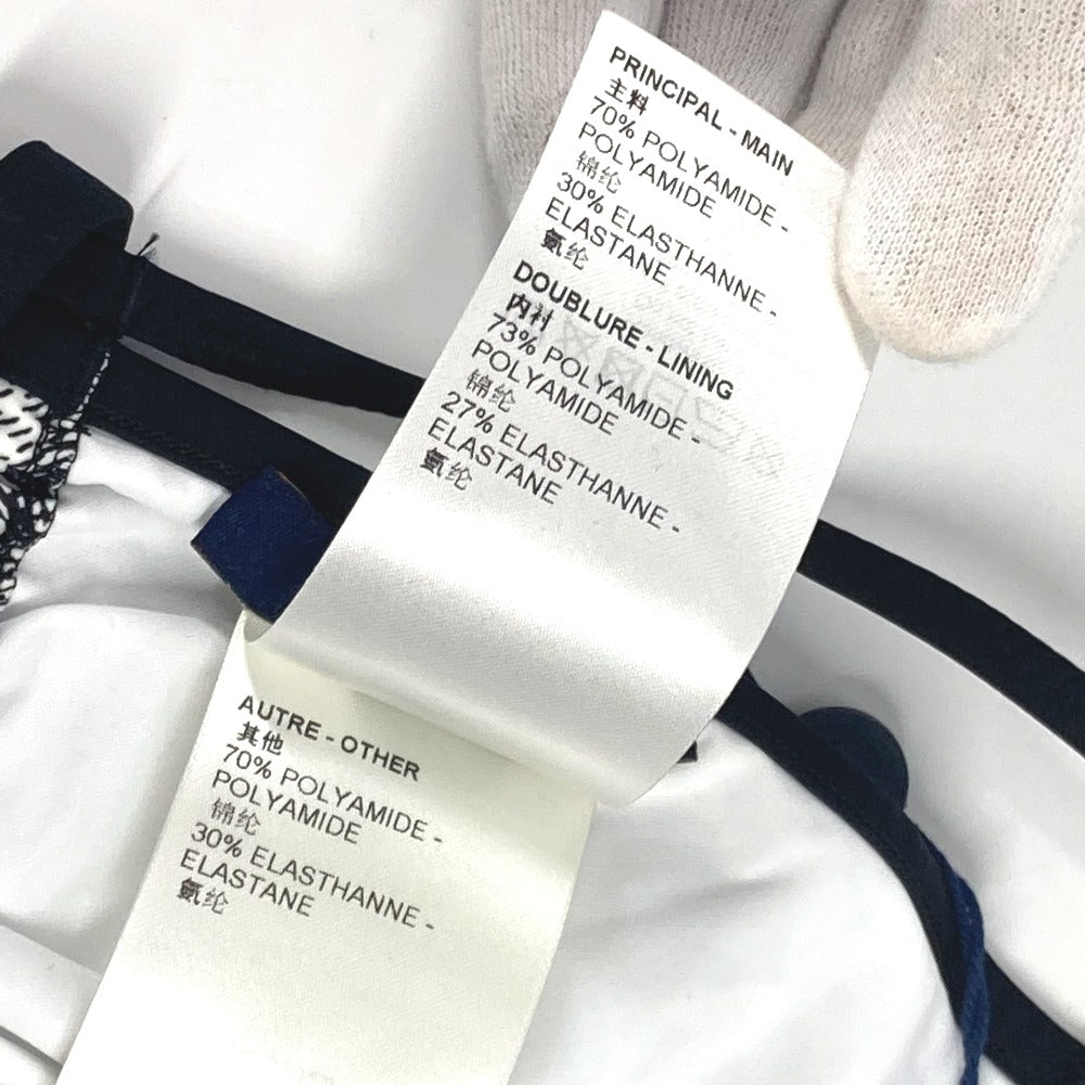 LOUIS VUITTON ダミエ柄 ビキニ スイムウエア スィムウェア セット トップス パンツ RW222W 水着 ポリアミド レディース ホワイト - brandshop-reference