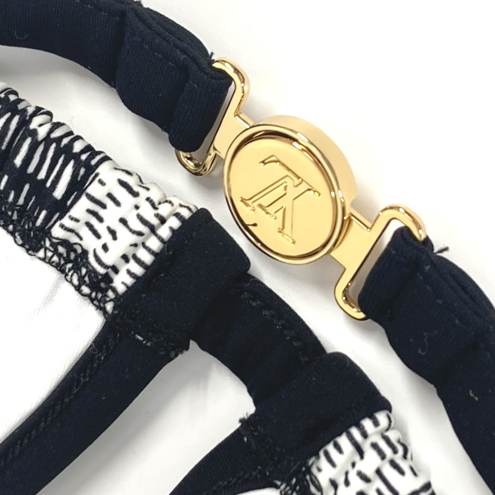 LOUIS VUITTON ダミエ柄 ビキニ スイムウエア スィムウェア セット トップス パンツ RW222W 水着 ポリアミド レディース ホワイト - brandshop-reference