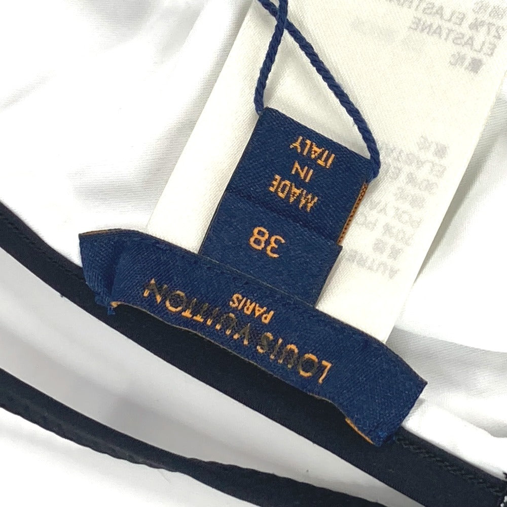 LOUIS VUITTON ダミエ柄 ビキニ スイムウエア スィムウェア セット トップス パンツ RW222W 水着 ポリアミド レディース ホワイト - brandshop-reference