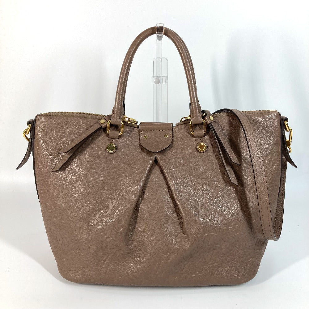 LOUIS VUITTON M42325 モノグラムアンプラント マザーリーヌMM カバン 2WAYバッグ ショルダーバッグ 斜め掛け ハンドバッグ モノグラムアンプラントレザー レディース マスティック ベージュ系 - brandshop-reference