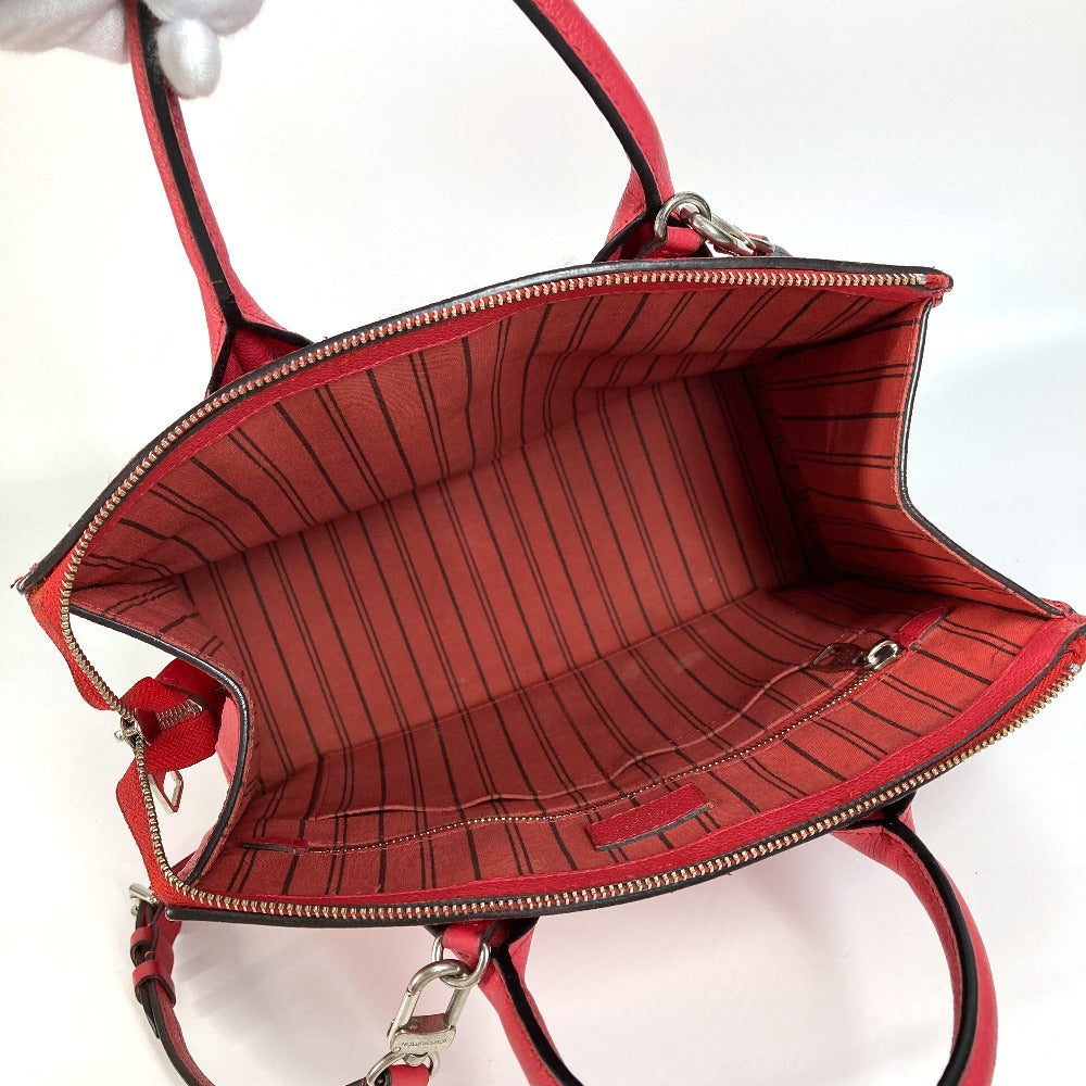 LOUIS VUITTON M42711  モノグラムアンプラント  ポンヌフMM カバン 2WAYバッグ ショルダーバッグ 斜め掛け ハンドバッグ モノグラムアンプラントレザー レディース ブロッサム レッド系 - brandshop-reference