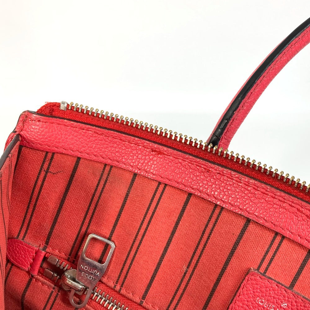 LOUIS VUITTON M42711  モノグラムアンプラント  ポンヌフMM カバン 2WAYバッグ ショルダーバッグ 斜め掛け ハンドバッグ モノグラムアンプラントレザー レディース ブロッサム レッド系 - brandshop-reference