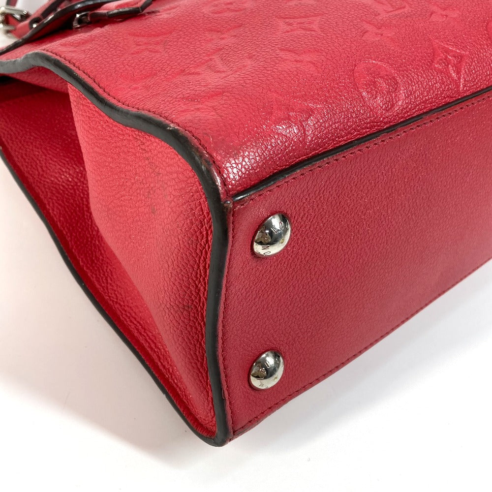 LOUIS VUITTON M42711  モノグラムアンプラント  ポンヌフMM カバン 2WAYバッグ ショルダーバッグ 斜め掛け ハンドバッグ モノグラムアンプラントレザー レディース ブロッサム レッド系 - brandshop-reference