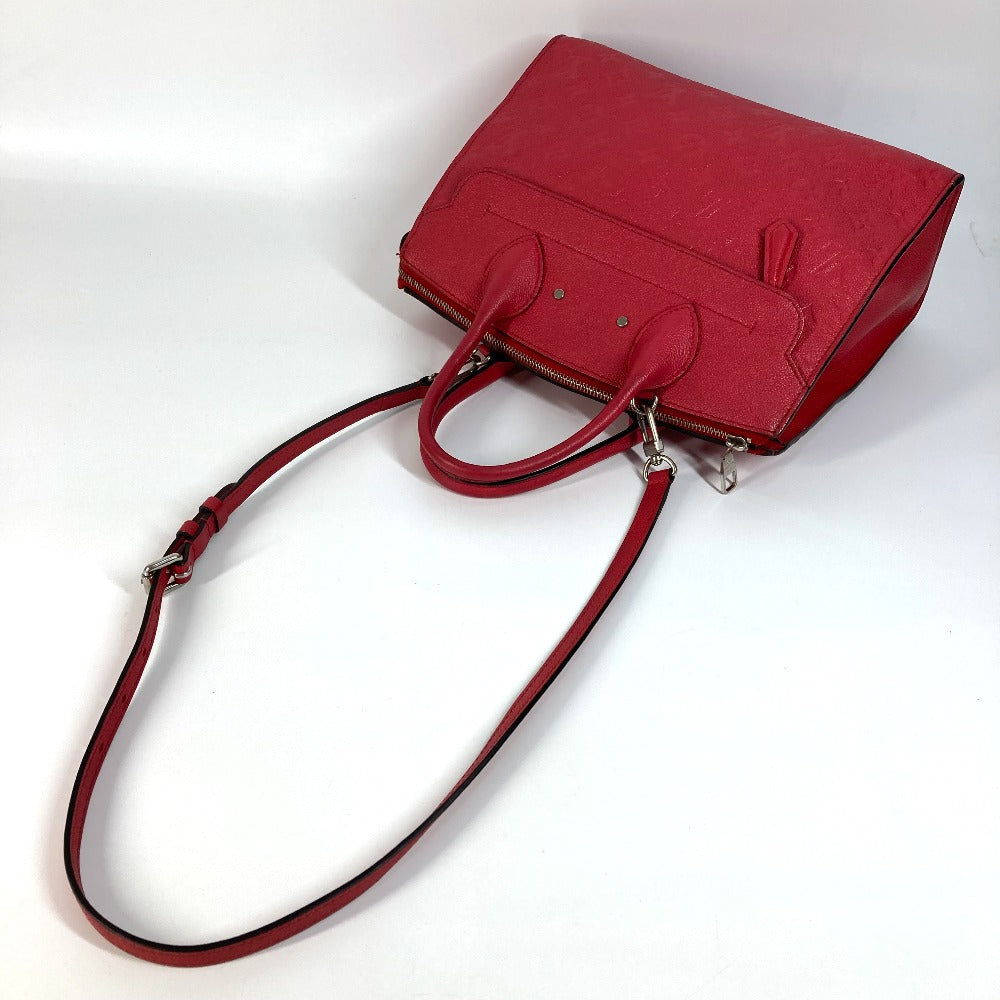 LOUIS VUITTON M42711  モノグラムアンプラント  ポンヌフMM カバン 2WAYバッグ ショルダーバッグ 斜め掛け ハンドバッグ モノグラムアンプラントレザー レディース ブロッサム レッド系 - brandshop-reference