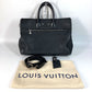 LOUIS VUITTON M55732 トリヨン カバ ビジネス  ショルダーバッグ 肩掛け ビジネスバッグ 2WAYバッグ トートバッグ トリヨンレザー ユニセックス ノワール ブラック - brandshop-reference