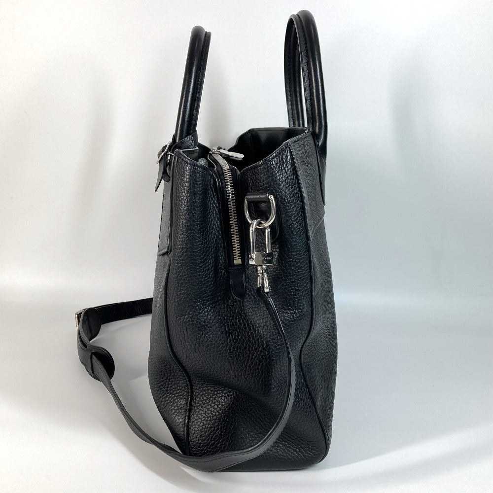 LOUIS VUITTON M55732 トリヨン カバ ビジネス  ショルダーバッグ 肩掛け ビジネスバッグ 2WAYバッグ トートバッグ トリヨンレザー ユニセックス ノワール ブラック - brandshop-reference