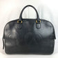 GUCCI 450999 Business Bag, Logo, Travel Bag, Shoulder Bag, Boston Bag, Leather, Unisex, Black
