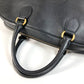 GUCCI 450999 Business Bag, Logo, Travel Bag, Shoulder Bag, Boston Bag, Leather, Unisex, Black