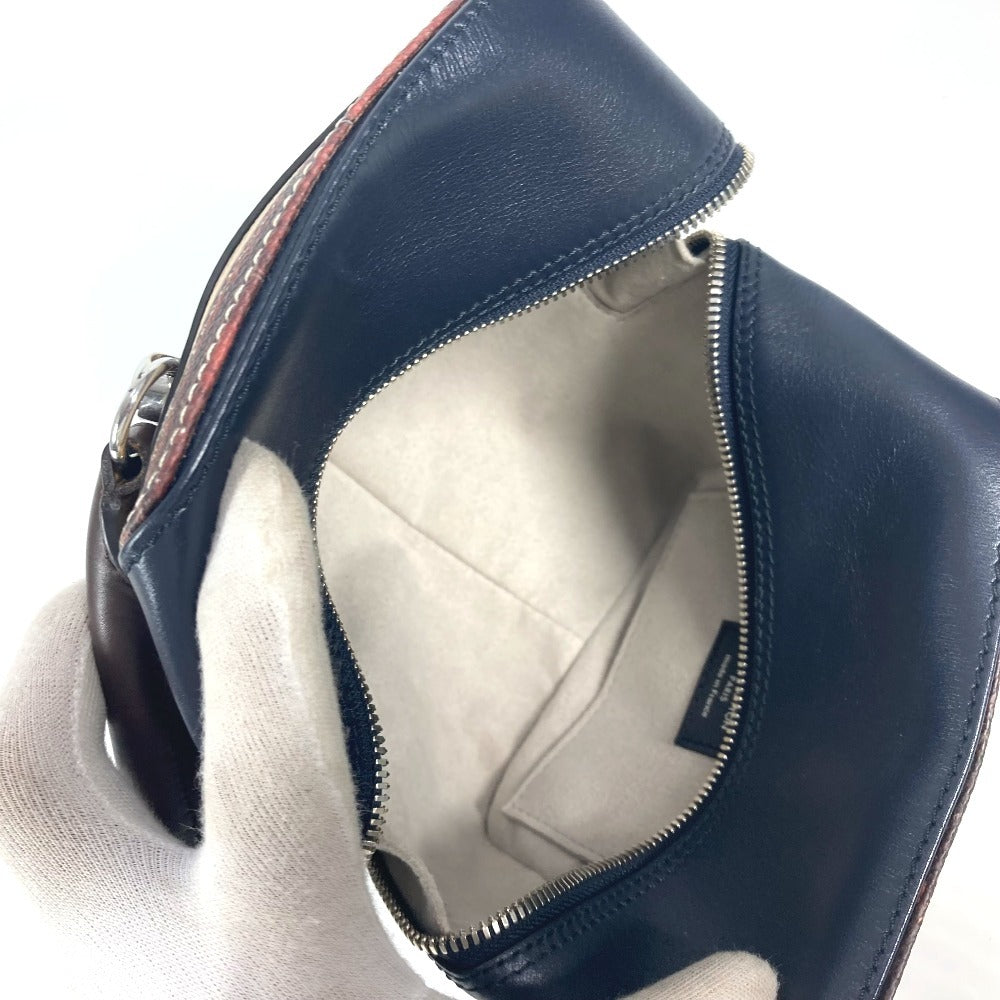 LOUIS VUITTON M52350  トロンプ ルイユ チェーンバッグ 2WAYバッグ ショルダーバッグ 肩掛け カバン ハンドバッグ レザー レディース ネイビー - brandshop-reference