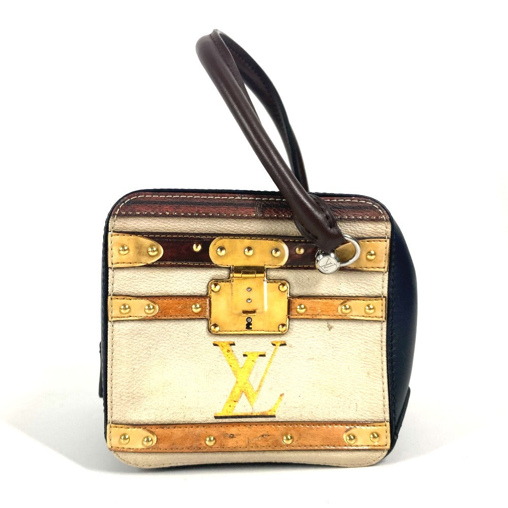 LOUIS VUITTON M52350  トロンプ ルイユ チェーンバッグ 2WAYバッグ ショルダーバッグ 肩掛け カバン ハンドバッグ レザー レディース ネイビー - brandshop-reference