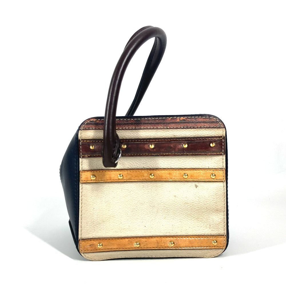 LOUIS VUITTON M52350  トロンプ ルイユ チェーンバッグ 2WAYバッグ ショルダーバッグ 肩掛け カバン ハンドバッグ レザー レディース ネイビー - brandshop-reference