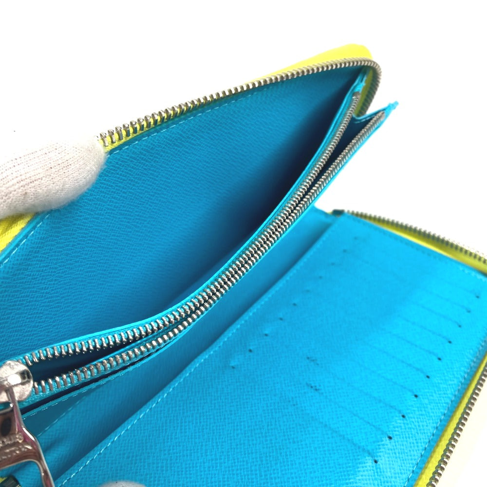 LOUIS VUITTON  M82005 モノグラムプレイグラウンド ジッピー ウォレット ヴェルティカル ラウンドファスナー 長財布 モノグラムキャンバス ユニセックス イエロー - brandshop-reference