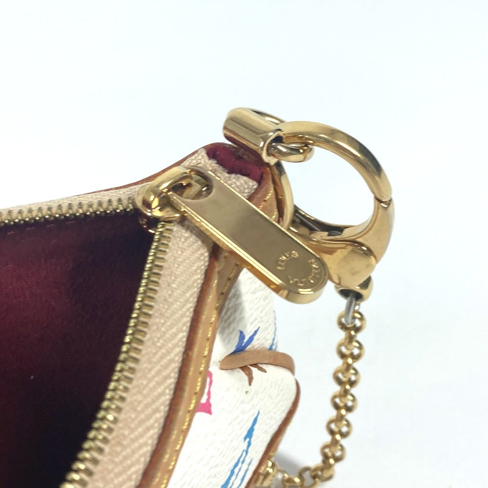 LOUIS VUITTON M60098 モノグラムマルチカラー  ポシェットミラPM  チェーンバッグ  ポーチ 2WAYバッグ カバン ハンドバッグ モノグラムマルチカラーキャンバス レディース ブロン ホワイト - brandshop-reference