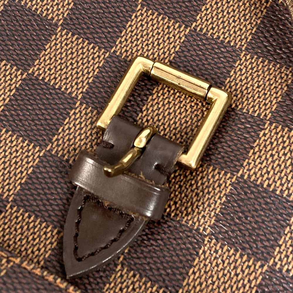 LOUIS VUITTON N51143 ダミエ モンスリMM SPオーダー バックパック カバン リュックサック ダミエキャンバス ユニセックス エベヌ ブラウン - brandshop-reference