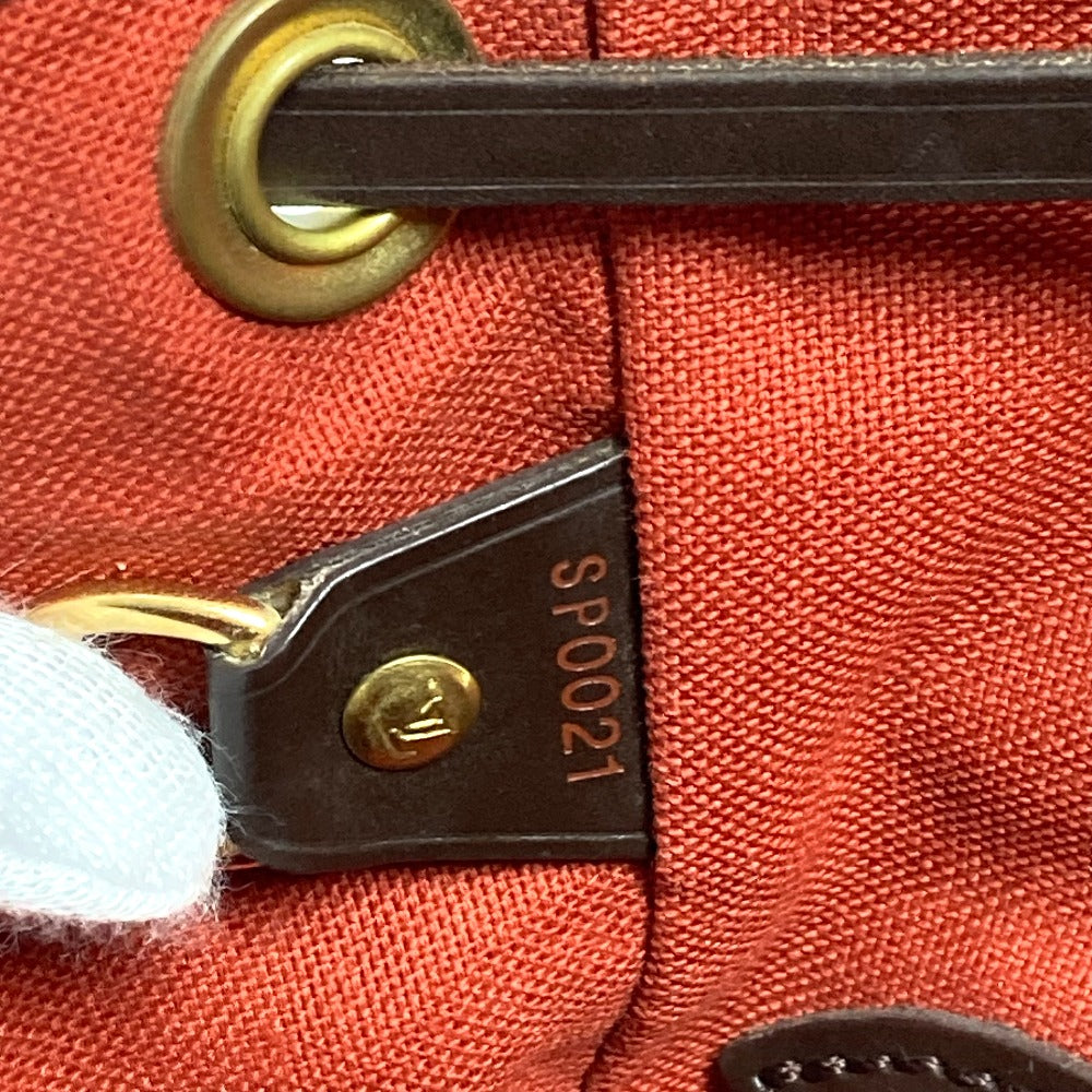 LOUIS VUITTON N51143 ダミエ モンスリMM SPオーダー バックパック カバン リュックサック ダミエキャンバス ユニセックス エベヌ ブラウン - brandshop-reference