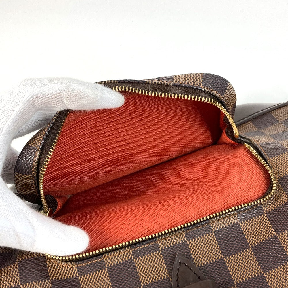 LOUIS VUITTON N51143 ダミエ モンスリMM SPオーダー バックパック カバン リュックサック ダミエキャンバス ユニセックス エベヌ ブラウン - brandshop-reference