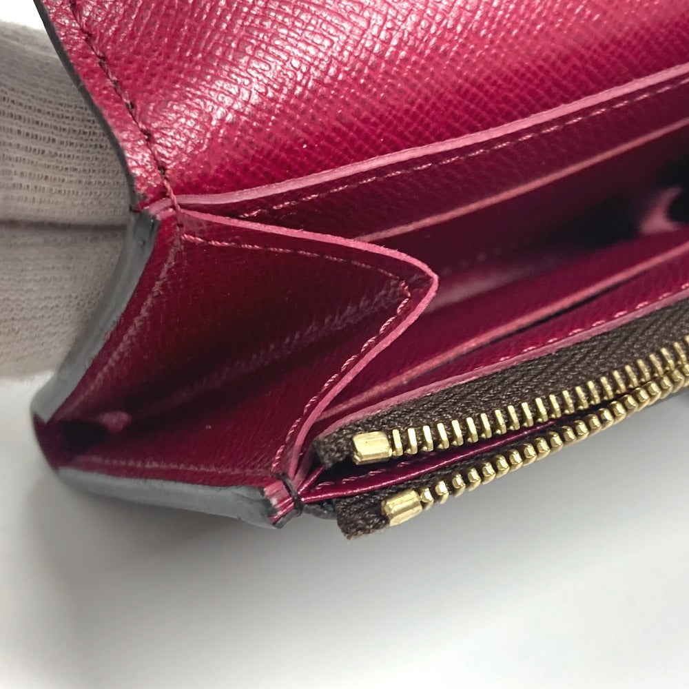 LOUIS VUITTON Ｍ41939 モノグラム ポルトモネ・ロザリ コンパクトウォレット 2つ折り財布 モノグラムキャンバス ユニセックス フューシャ ピンク
