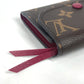 LOUIS VUITTON Ｍ41939 モノグラム ポルトモネ・ロザリ コンパクトウォレット 2つ折り財布 モノグラムキャンバス ユニセックス フューシャ ピンク