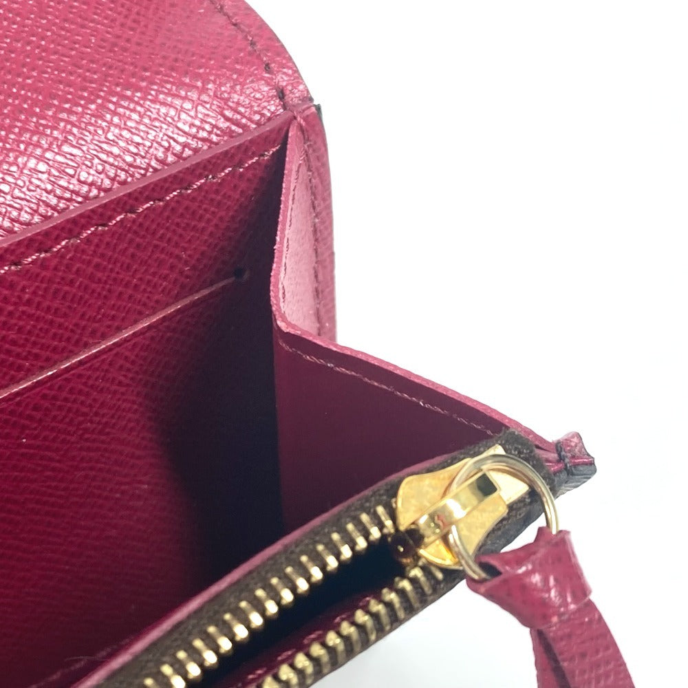 LOUIS VUITTON Ｍ41939 モノグラム ポルトモネ・ロザリ コンパクトウォレット 2つ折り財布 モノグラムキャンバス ユニセックス フューシャ ピンク