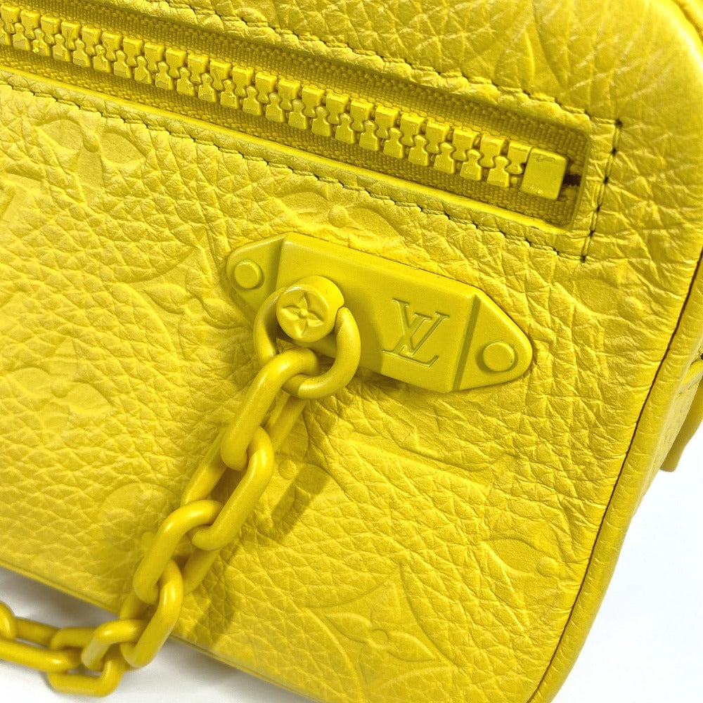LOUIS VUITTON M53554  モノグラムアンプラント ポシェットヴォルガ セカンドバッグ カバン チェーン クラッチバッグ トリヨンレザー ユニセックス イエロー - brandshop-reference