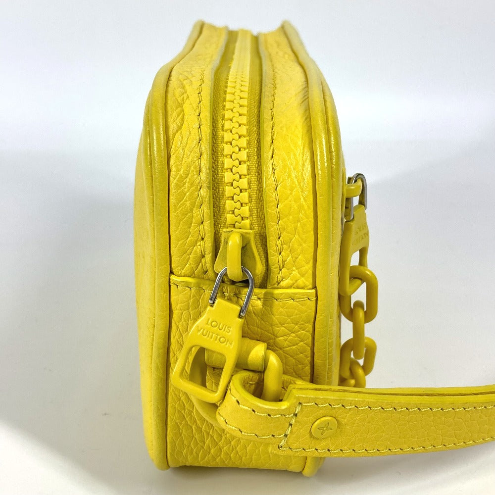 LOUIS VUITTON M53554  モノグラムアンプラント ポシェットヴォルガ セカンドバッグ カバン チェーン クラッチバッグ トリヨンレザー ユニセックス イエロー - brandshop-reference