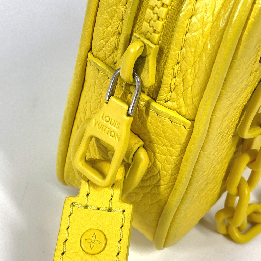 LOUIS VUITTON M53554  モノグラムアンプラント ポシェットヴォルガ セカンドバッグ カバン チェーン クラッチバッグ トリヨンレザー ユニセックス イエロー - brandshop-reference