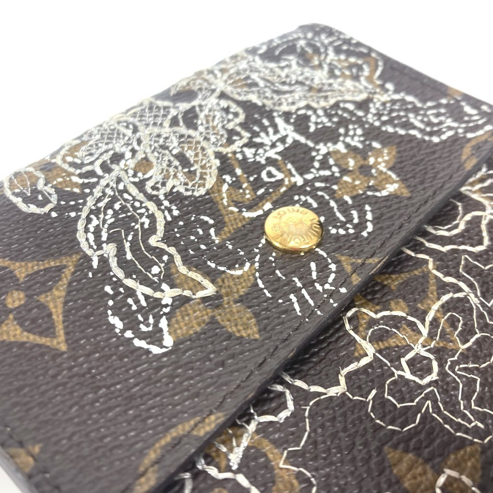 LOUIS VUITTON M95396 モノグラムダンティエル  ポルトフォイユ エリーズ コンパクトウォレット 3つ折り財布 モノグラムキャンバス ユニセックス ブラウン - brandshop-reference