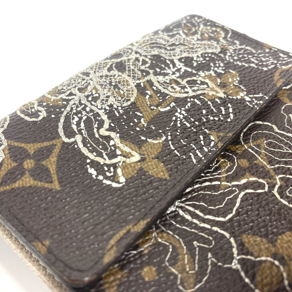 LOUIS VUITTON M95396 モノグラムダンティエル  ポルトフォイユ エリーズ コンパクトウォレット 3つ折り財布 モノグラムキャンバス ユニセックス ブラウン - brandshop-reference