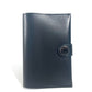 HERMES RMS Logo Passport Cover Stationery Passport Case Leather Unisex Black