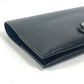 HERMES RMS Logo Passport Cover Stationery Passport Case Leather Unisex Black