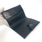 HERMES RMS Logo Passport Cover Stationery Passport Case Leather Unisex Black