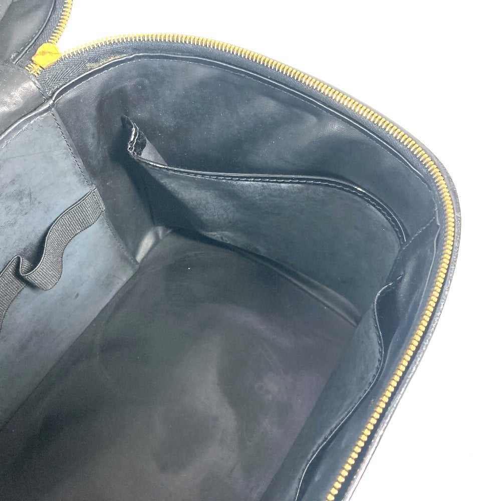 CHANEL ヴィンテージ CC ココマーク バニティバッグ 2WAYバッグ ショルダーバッグ カバン 肩掛け ハンドバッグ パテントレザー レディース ブラック - brandshop-reference