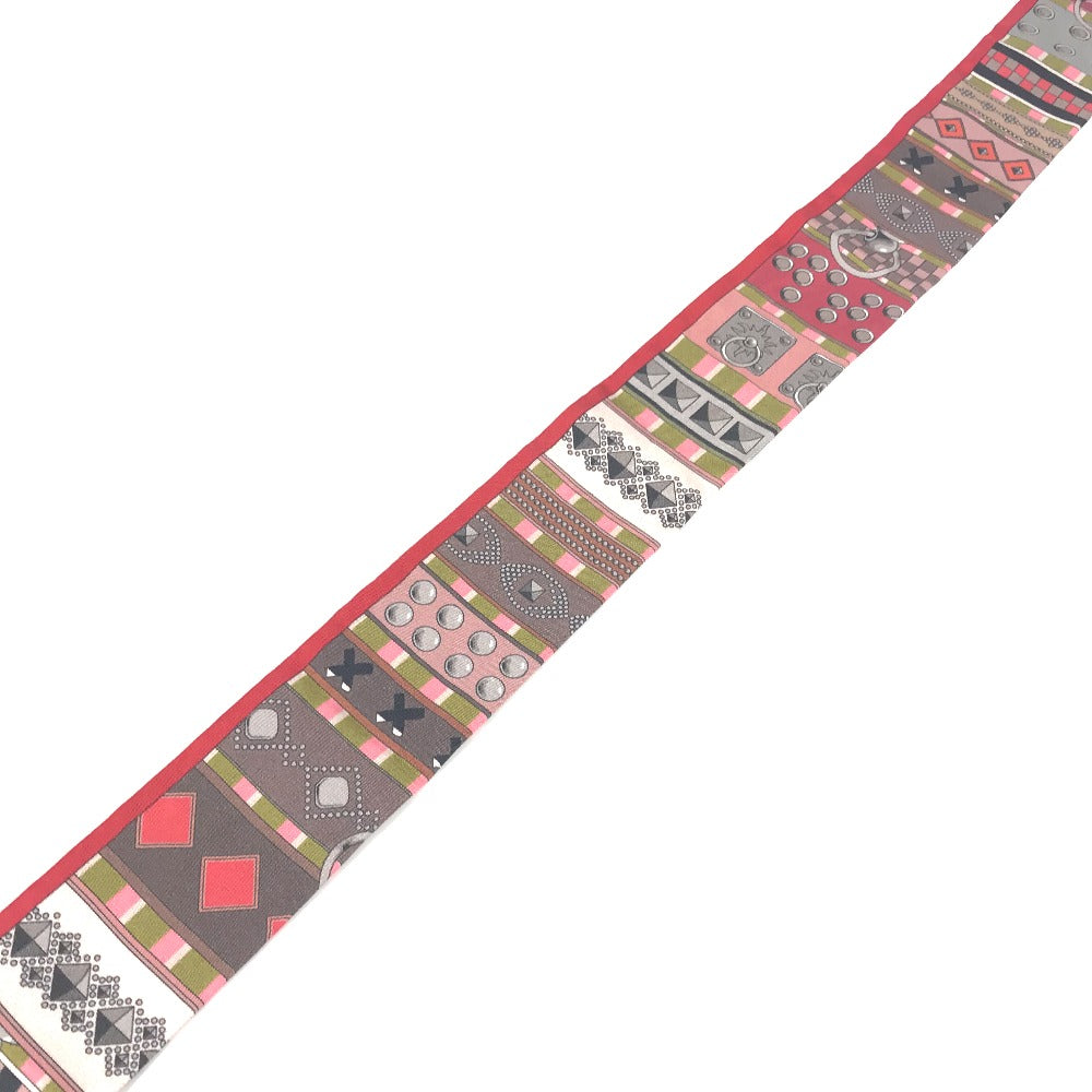 HERMES ツイリー ツィリー コリエドシアン バンドースカーフ スカーフ シルク レディース レッド - brandshop-reference