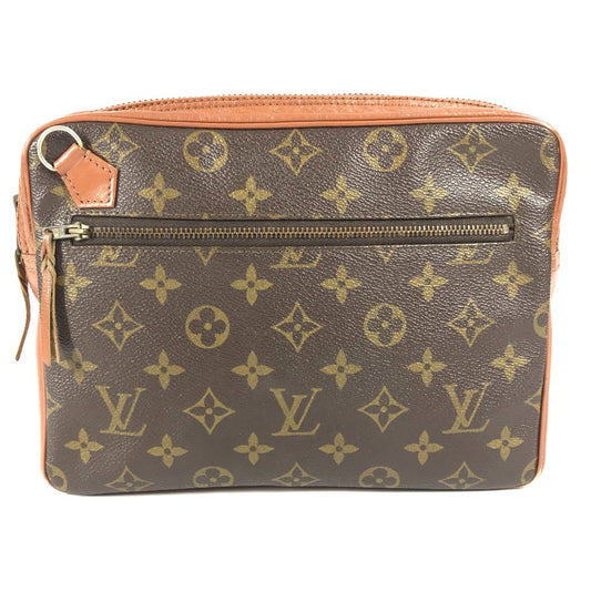 LOUIS VUITTON モノグラム ヴィンテージ サックスポ カバン ポーチ クラッチバッグ セカンドバッグ モノグラムキャンバス ユニセックス ブラウン - brandshop-reference